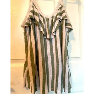 Striped tank top